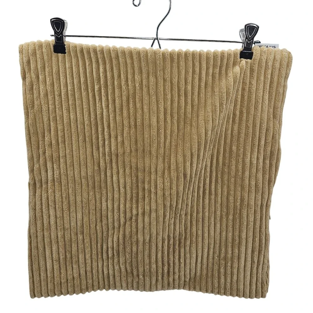 Mekajus Courderoy Gold Throw Pillow Cover Decorative Soft Zip‎ Close 17
